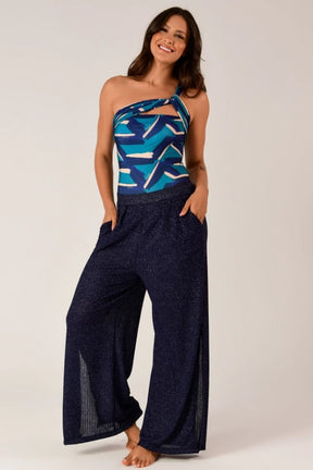 CALÇA PANTALONA DE TRICÔ